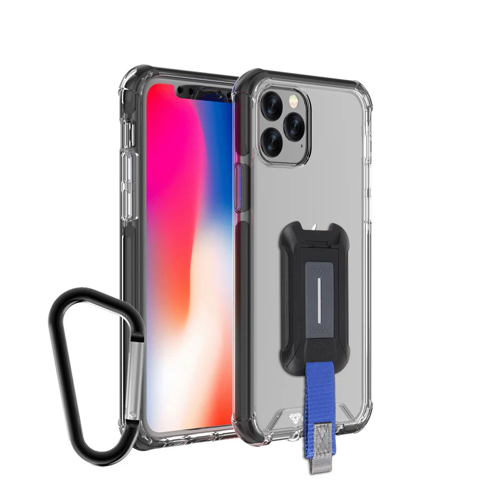 CBX-IPH-11PRO | iPhone 11 Pro Case 5.8 | Military Grade 3 meter Shockproof Drop Proof Case w/ Carabiner