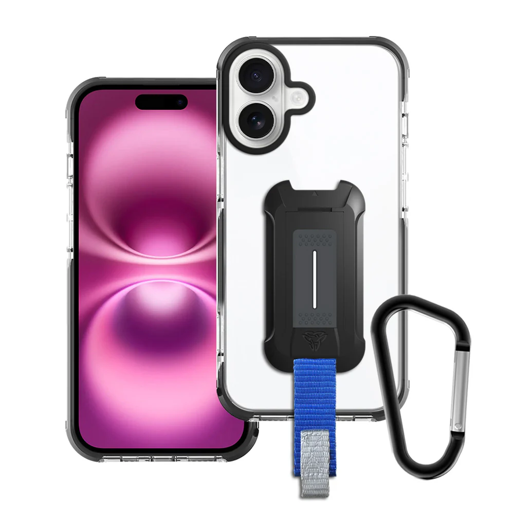 CBX-IPH-16 | iPhone 16 | Military Grade 3 meter Shockproof Drop Proof Case w/ Carabiner