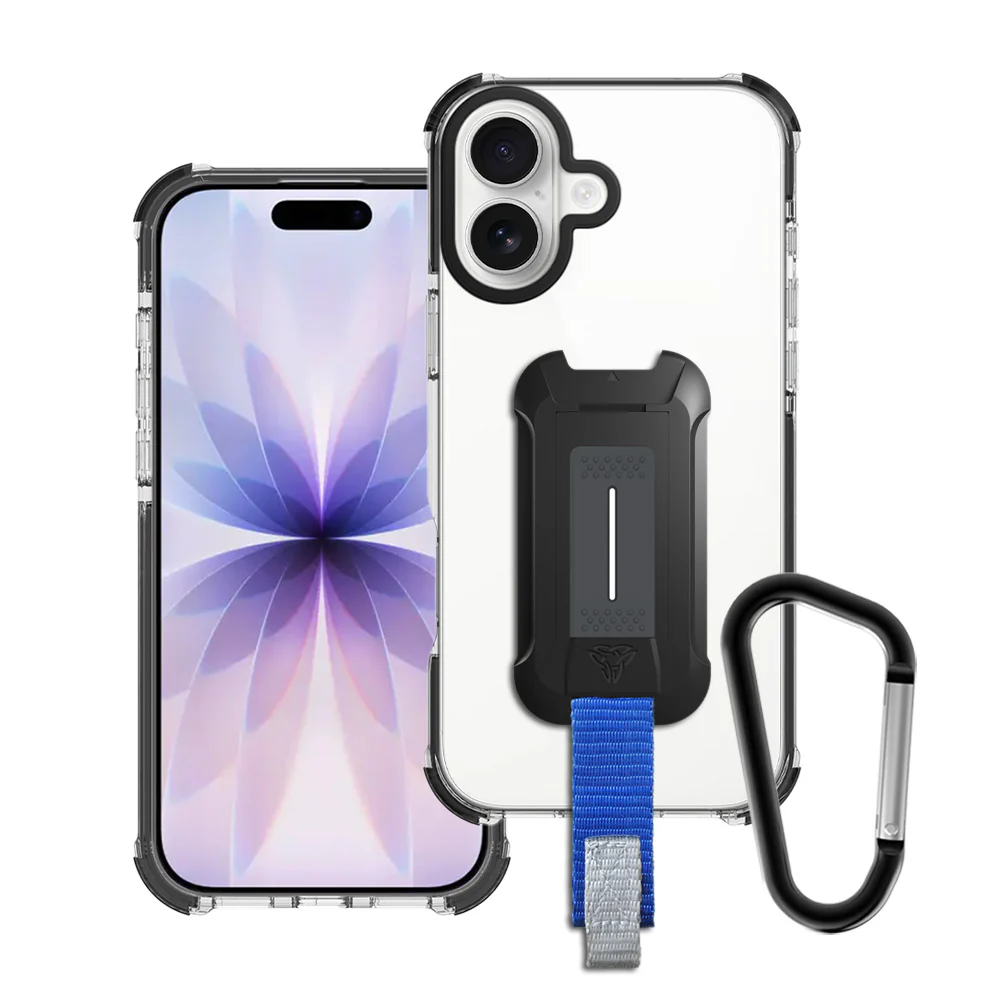 CBX-IPH-17 | iPhone 17 | Military Grade 3 meter Shockproof Drop Proof Case w/ Carabiner