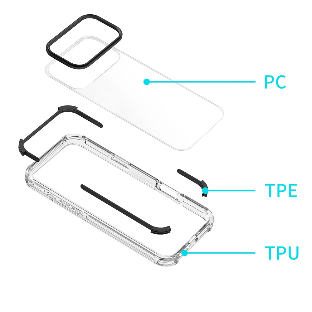 CBX-IPH-17PMX | iPhone 17 Pro Max | Military Grade 3 meter Shockproof Drop Proof Case w/ Carabiner - Image 7