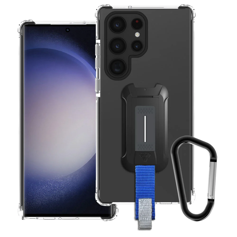 CBX-SS23-S23U | Samsung Galaxy S23 Ultra SM-S918 Case | Military Grade 3 meter Shockproof Drop Proof Case w/ Carabiner