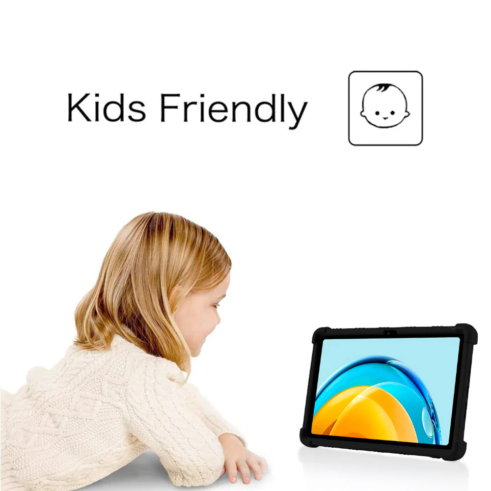 CEN-HW-MTPSE | Huawei MatePad SE 10.4 2022 | Kids Case / Soft silicone shockproof protective case with kick-stand - Image 2