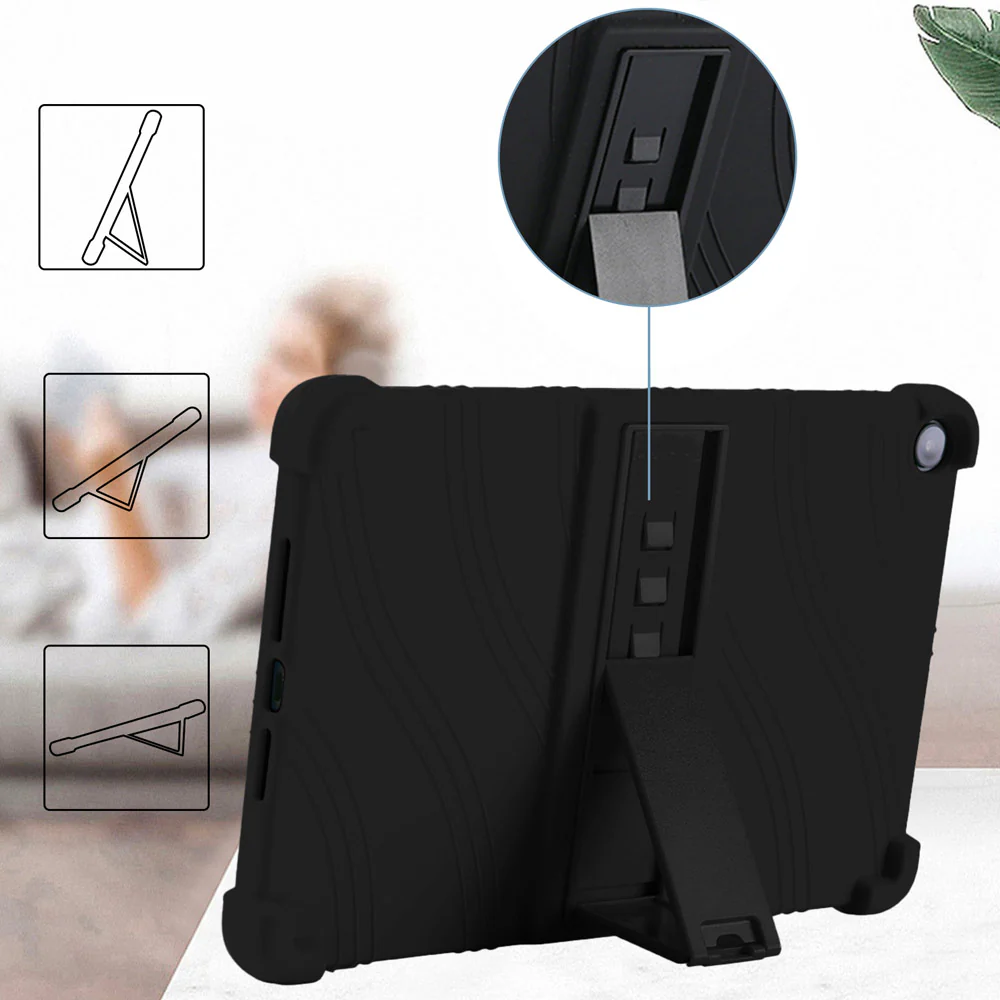 CEN-HW-MTPSE | Huawei MatePad SE 10.4 2022 | Kids Case / Soft silicone shockproof protective case with kick-stand - Image 7