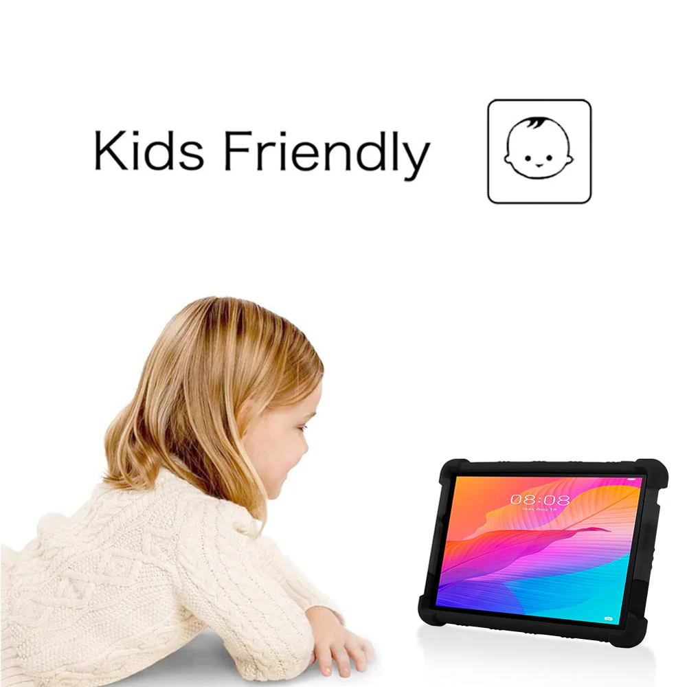 CEN-HW-T8 | Huawei MatePad T8 8.0 | Kids Case / Soft silicone shockproof protective case with kick-stand - Image 2