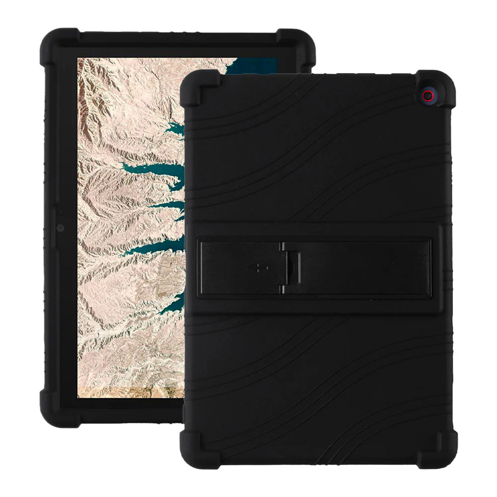 CEN-LN-10ECT | Lenovo 10e Chromebook Tablet | Kids Case / Soft silicone shockproof protective case with kick-stand - Image 4