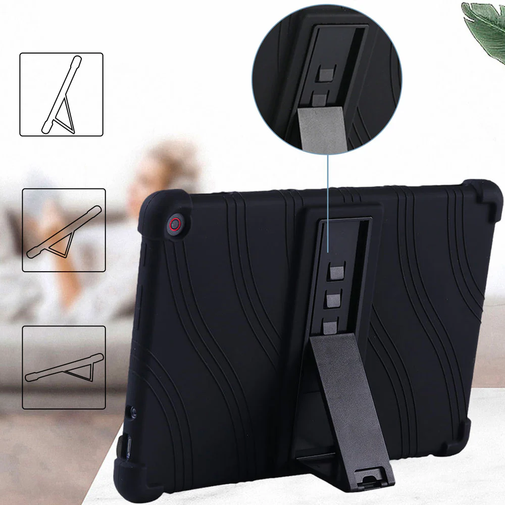 CEN-LN-10ECT | Lenovo 10e Chromebook Tablet | Kids Case / Soft silicone shockproof protective case with kick-stand - Image 7