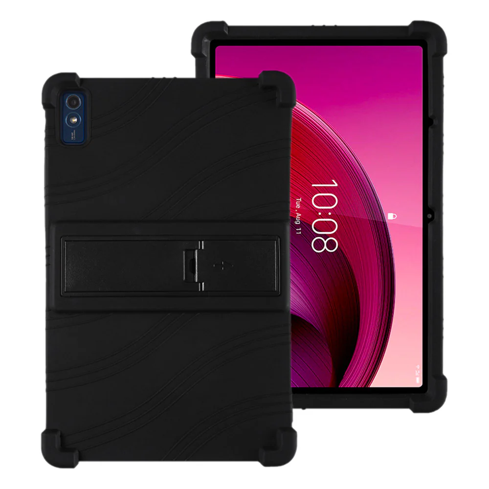 CEN-LN-M105G | Lenovo Tab M10 5G TB360 | Kids Case / Soft silicone shockproof protective case with kick-stand - Image 4