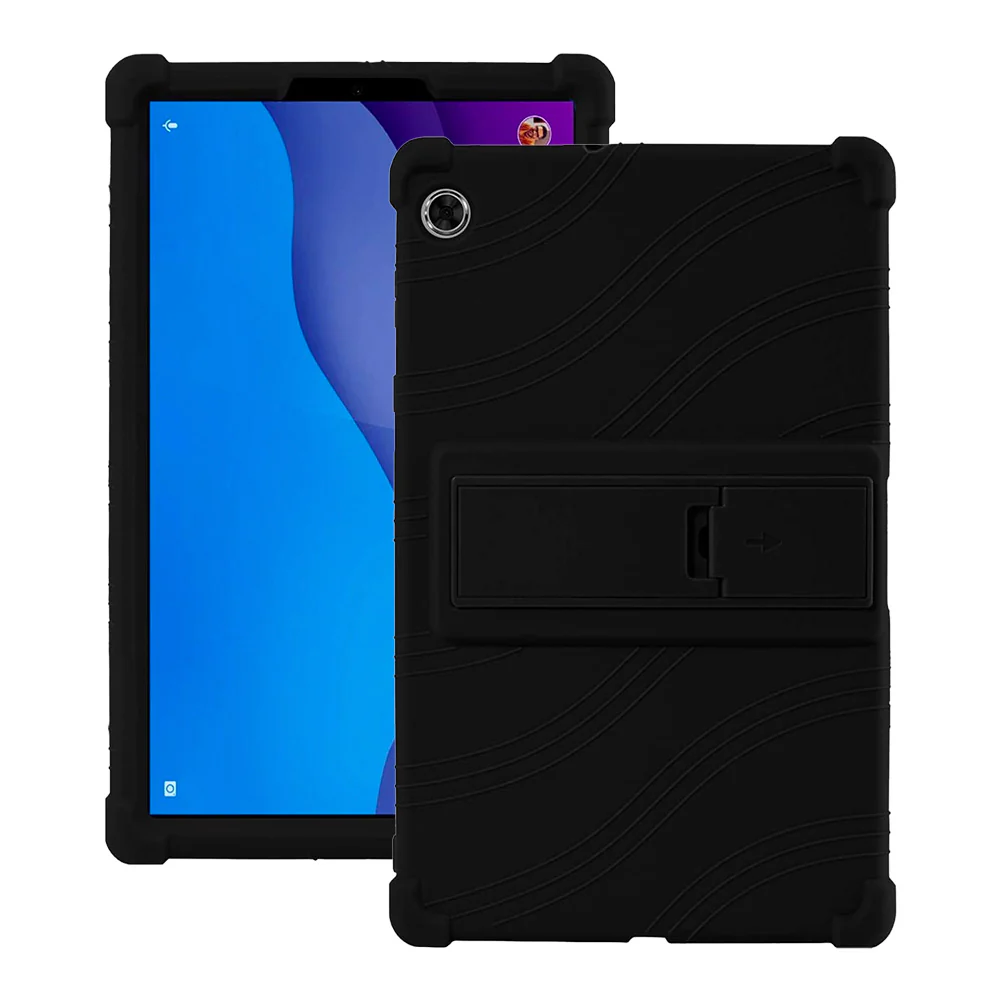 CEN-LN-M10HD2 | Lenovo Tab M10 HD (2nd Gen) TB-X306F | Kids Case / Soft silicone shockproof protective case with kick-stand - Image 4