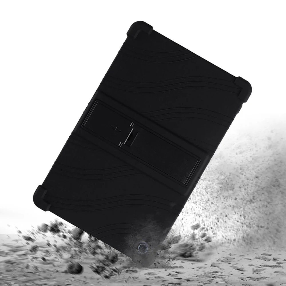 CEN-LN-M10P3 | Lenovo Tab M10 Plus ( Gen3 ) TB125 / TB128 | Kids Case / Soft silicone shockproof protective case with kick-stand - Image 3