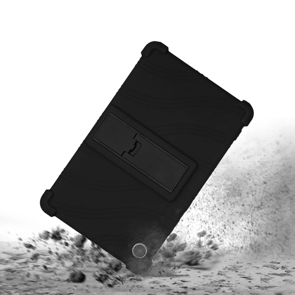 CEN-LN-M8G4 | Lenovo Tab M8 (4th Gen) 2024 TB301 / TB300 | Kids Case / Soft silicone shockproof protective case with kick-stand - Image 5
