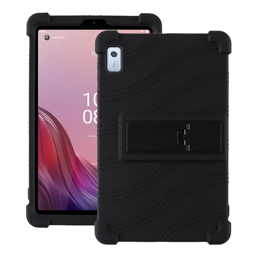 CEN-LN-M9 | Lenovo Tab M9 TB310 | Kids Case / Soft silicone shockproof protective case with kick-stand - Image 4