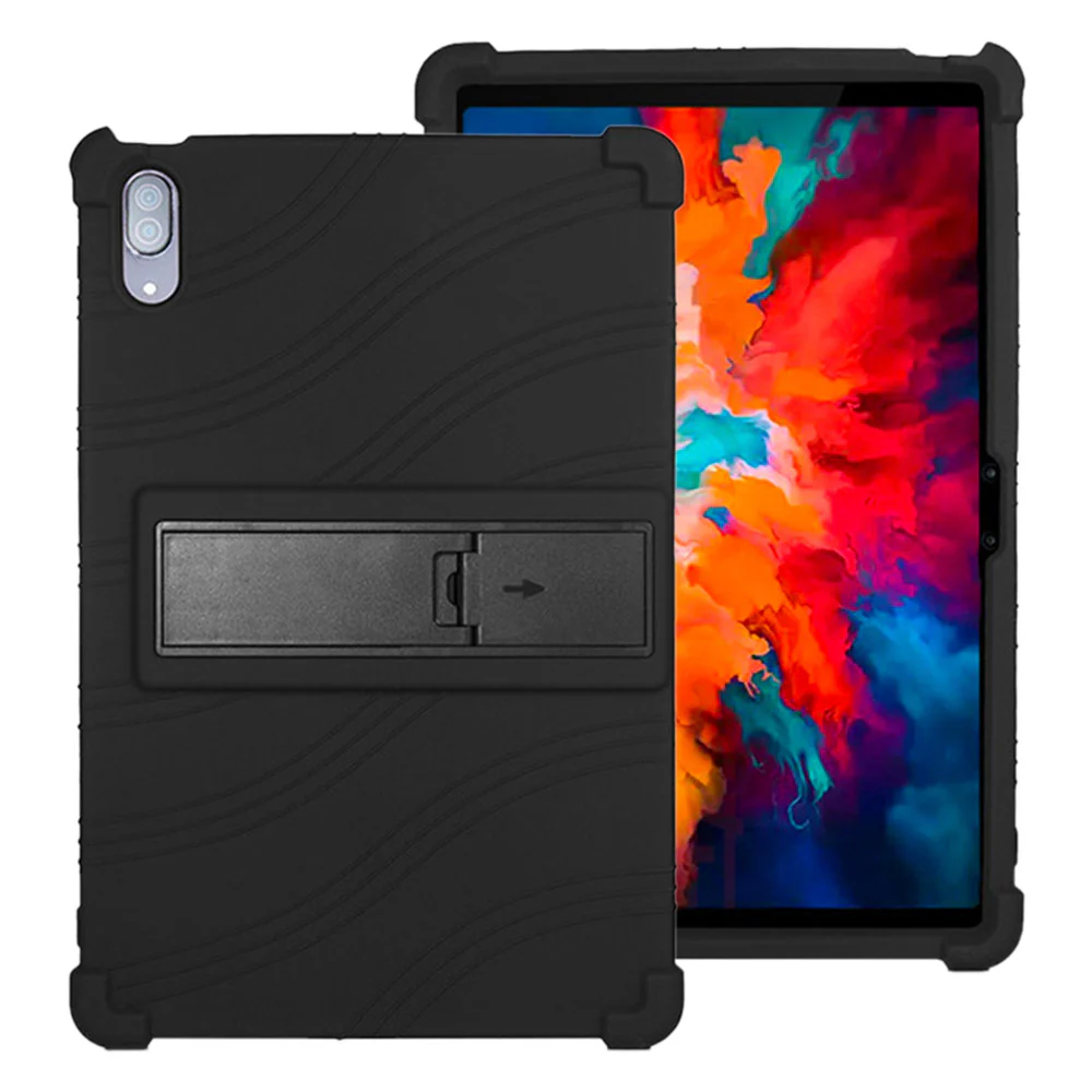 CEN-LN-P11PRO | Lenovo Tab P11 Pro TB-J706 | Kids Case / Soft silicone shockproof protective case with kick-stand - Image 4