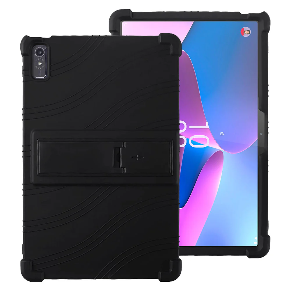 CEN-LN-P11PRO2 | Lenovo Tab P11 Pro Gen 2 TB132FU | Kids Case / Soft silicone shockproof protective case with kick-stand - Image 5