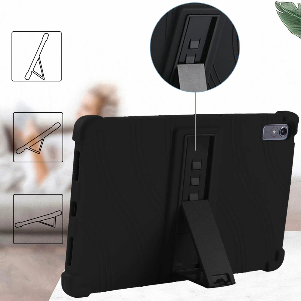 CEN-LN-P11PRO2 | Lenovo Tab P11 Pro Gen 2 TB132FU | Kids Case / Soft silicone shockproof protective case with kick-stand - Image 8