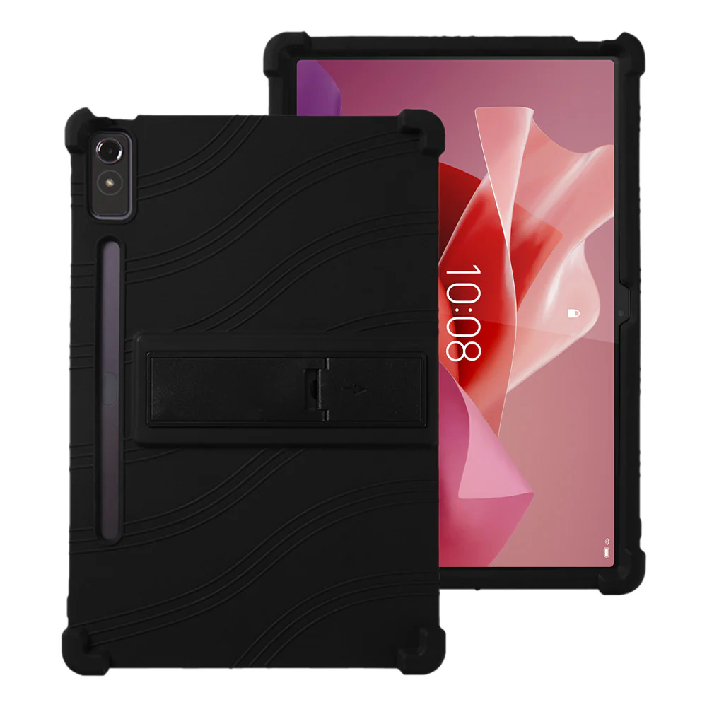 CEN-LN-P12 | Lenovo Tab P12 TB370 / P12 with Matte Display TB372 | Kids Case / Soft silicone shockproof protective case with kick-stand - Image 5