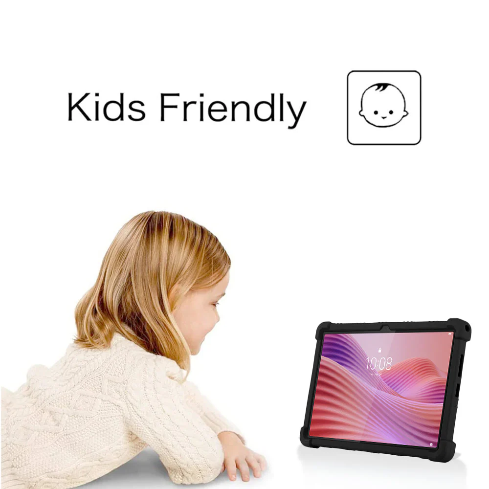 CEN-LN-TB311 | Lenovo Tab K10 Gen 2 TB311 / Lenovo Tab ( 10.1" TB311 ) | Kids Case / Soft silicone shockproof protective case with kick-stand - Image 2