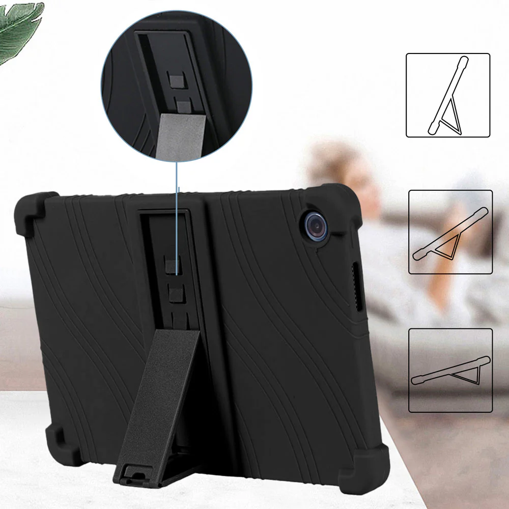 CEN-LN-TB311 | Lenovo Tab K10 Gen 2 TB311 / Lenovo Tab ( 10.1" TB311 ) | Kids Case / Soft silicone shockproof protective case with kick-stand - Image 7