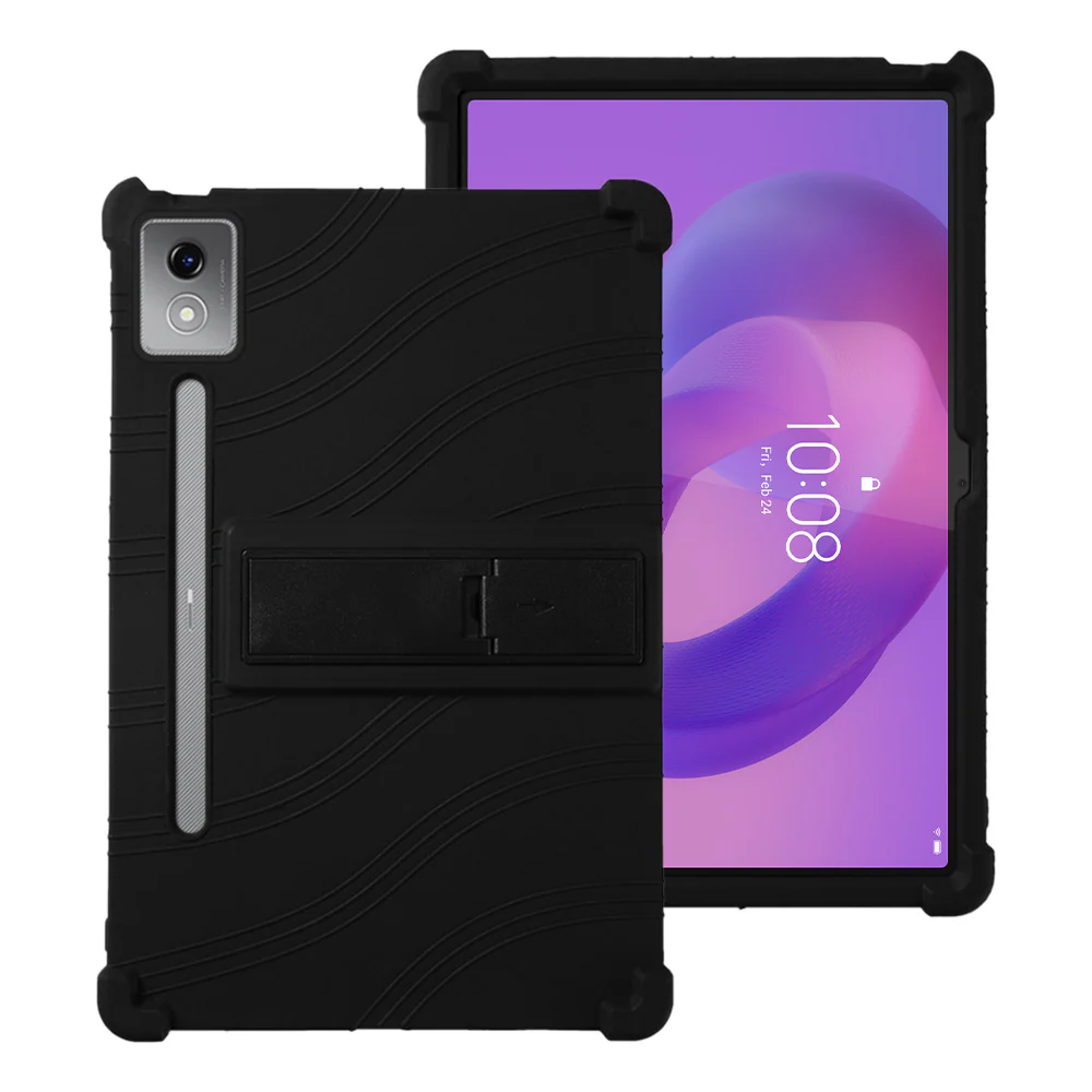 CEN-LN-TB373 | Lenovo Idea Tab Pro TB373 | Kids Case / Soft silicone shockproof protective case with kick-stand - Image 3