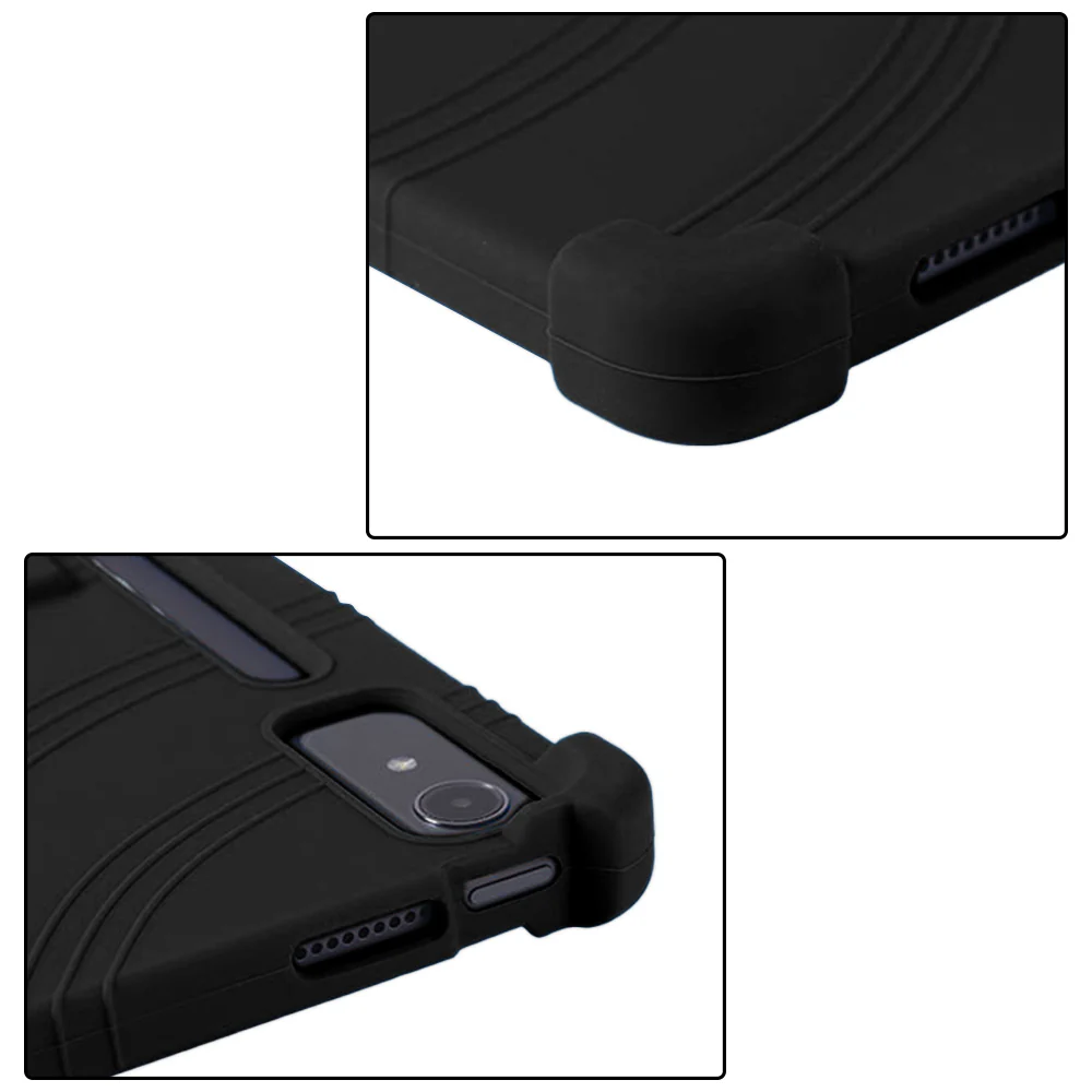 CEN-LN-TB373 | Lenovo Idea Tab Pro TB373 | Kids Case / Soft silicone shockproof protective case with kick-stand - Image 6