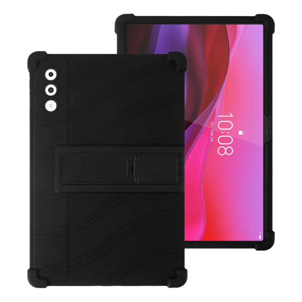 CEN-LN-TB520FU | Lenovo Yoga Tab Plus TB520FU | Kids Case / Soft silicone shockproof protective case with kick-stand - Image 4