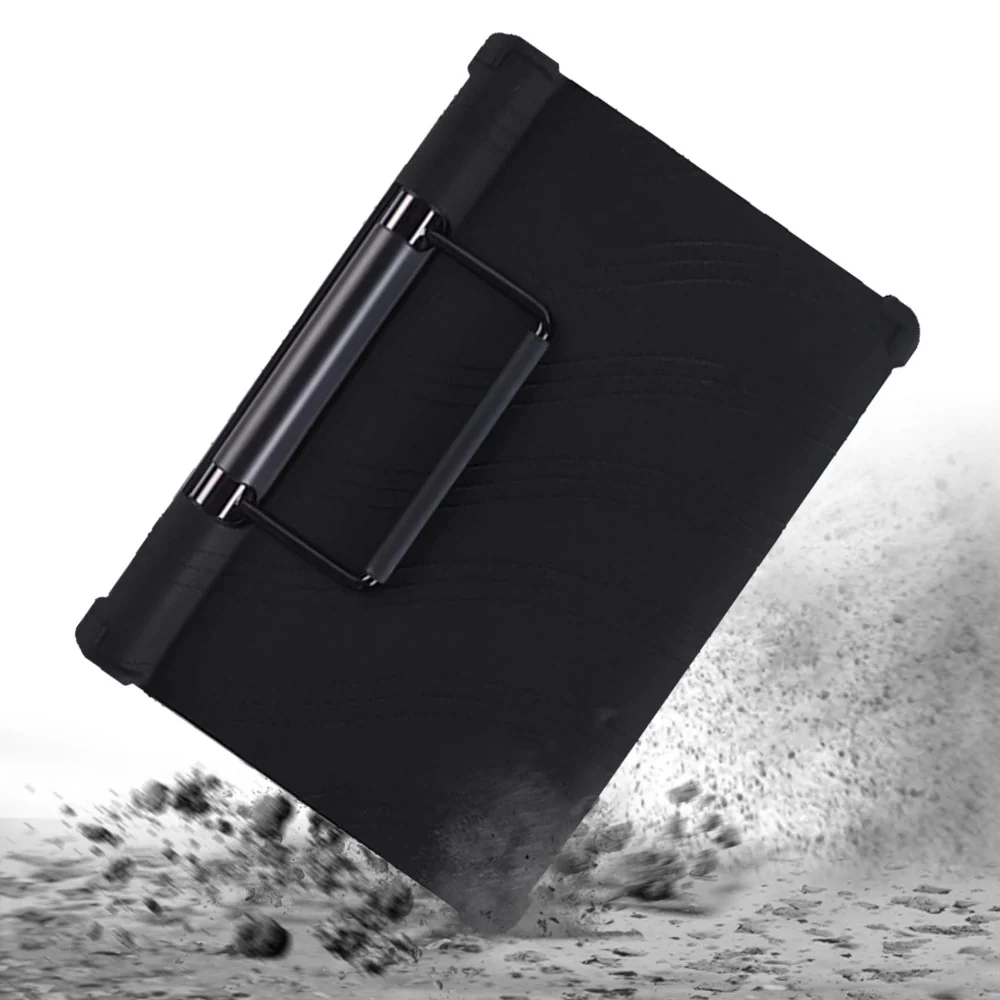 CEN-LN-YT13 | Lenovo Yoga Tab 13 YT-K606F | Kids Case / Soft silicone shockproof protective case with kick-stand - Image 3
