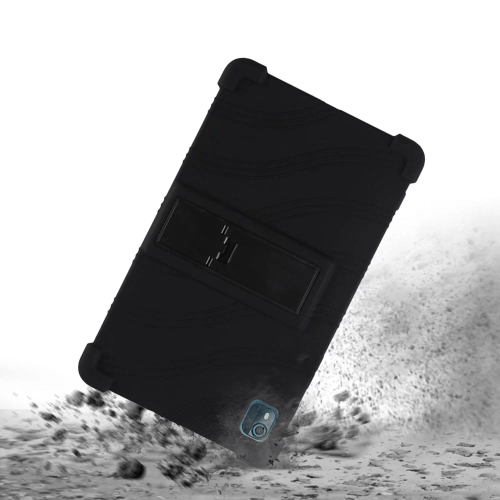 CEN-NK-T10 | Nokia T10 | Kids Case / Soft silicone shockproof protective case with kick-stand - Image 3
