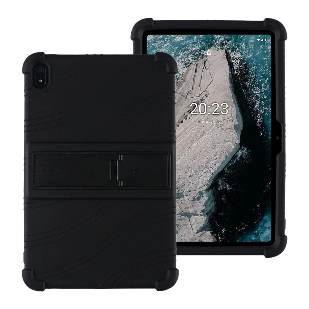 CEN-NK-T20 | Nokia T20 | Kids Case / Soft silicone shockproof protective case with kick-stand - Image 4