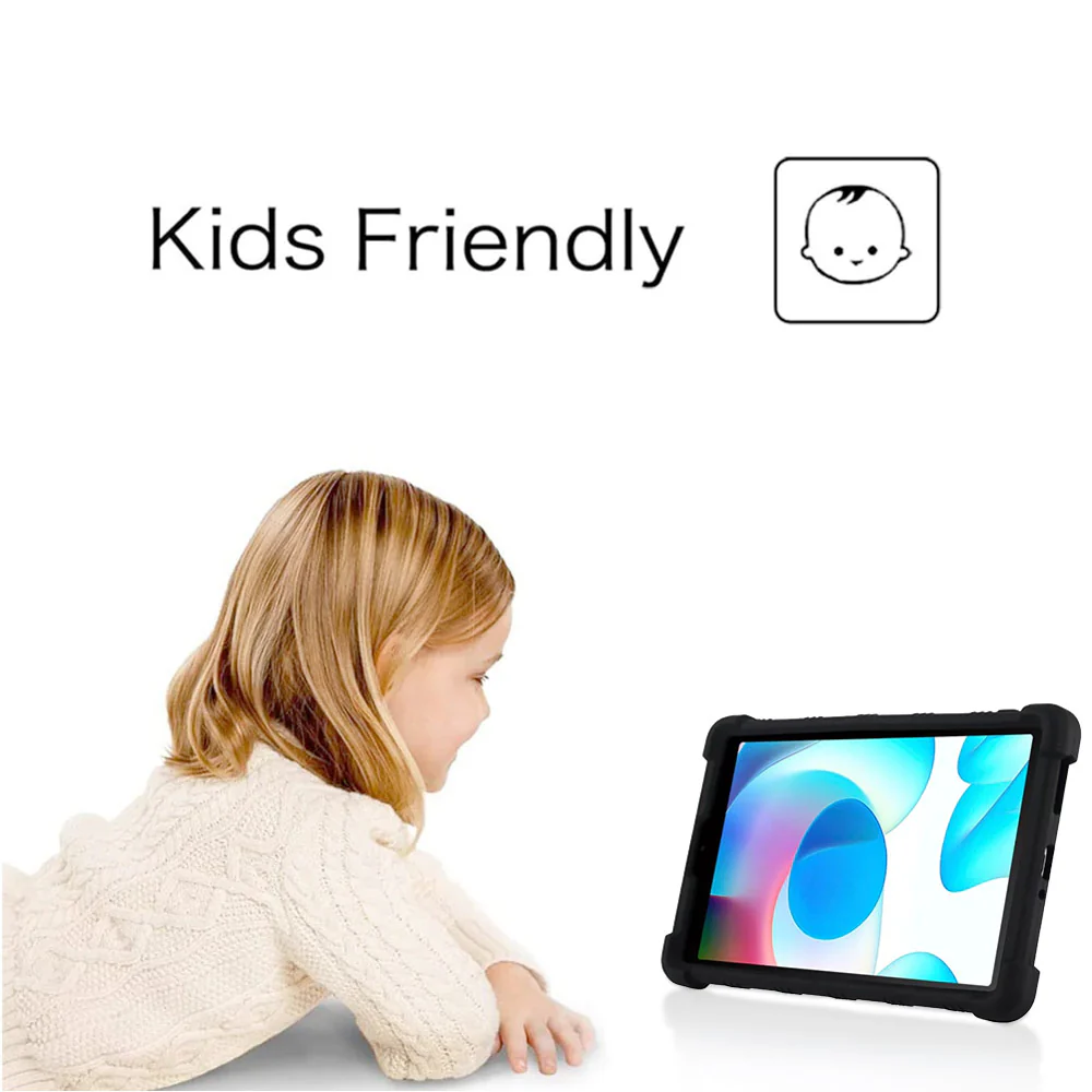 CEN-OP-RMPMN | OPPO Realme Pad Mini | Kids Case / Soft silicone shockproof protective case with kick-stand - Image 2