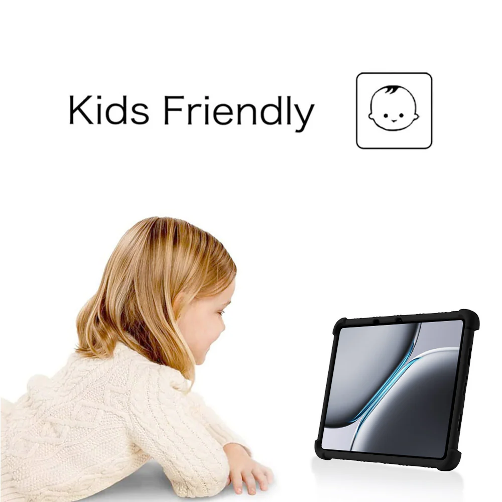 CEN-PL-PAD2 | OnePlus Pad 2 | Kids Case / Soft silicone shockproof protective case with kick-stand - Image 2