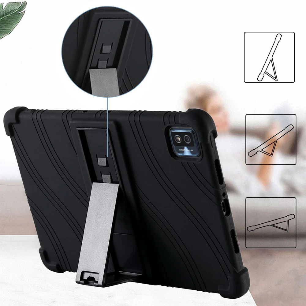 CEN-TCL-10S | TCL Tab 10s 9081X 10.1 | Kids Case / Soft silicone shockproof protective case with kick-stand - Image 7