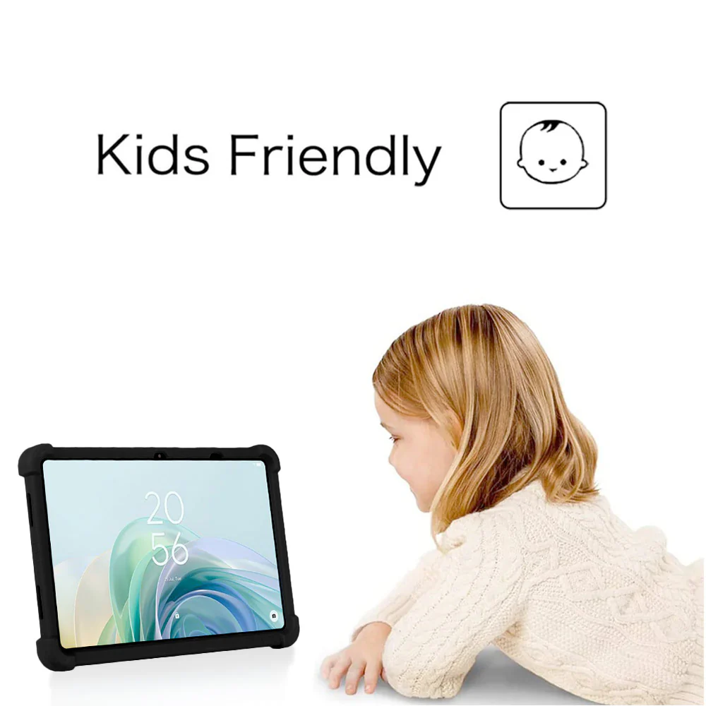 CEN-TCL-11G2 | TCL Tab 11 Gen 2 (9491G) / TCL Tab 11 FE (9465X) | Kids Case / Soft silicone shockproof protective case with kick-stand - Image 3