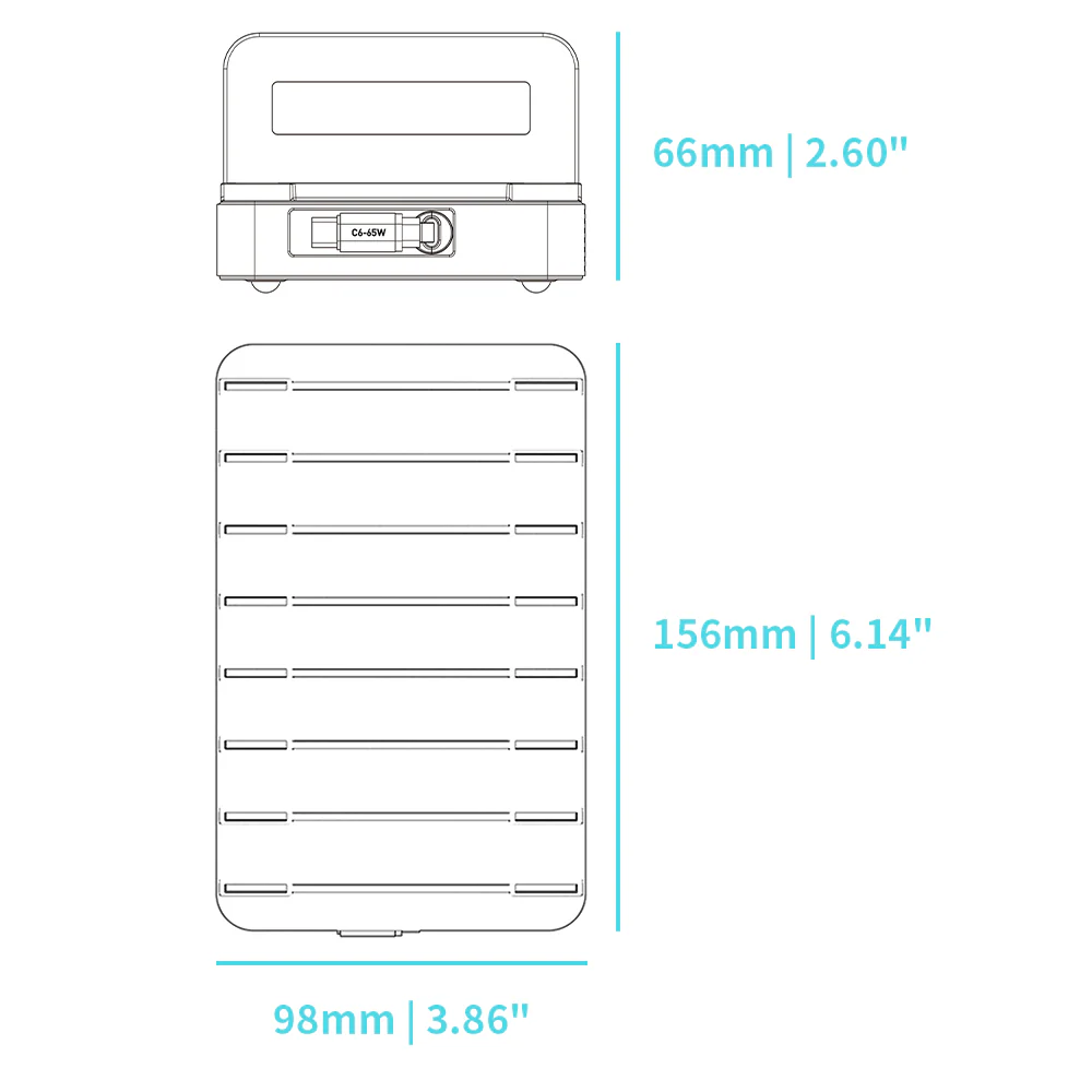 CHR-60H | 8-Port USB Charging Station 100W Output - Image 8