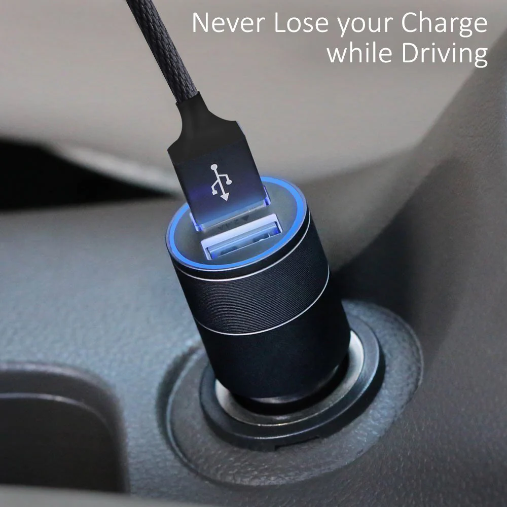 CHR-C3A | 2.1A + 1A | Dual USB Car Charger - Image 3