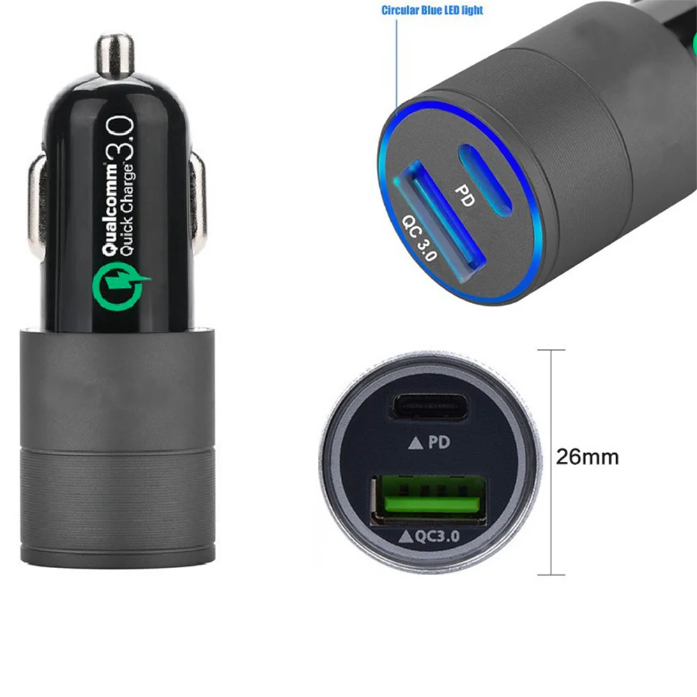 CHR-C3C | QC3.0 + PD | Quick Charge Smart Car Charger - Image 7