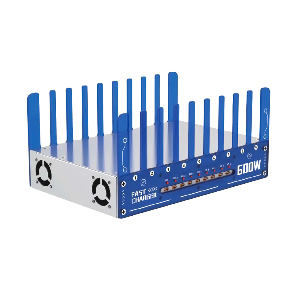 CHR-H | 9 & 16-Port Intelligent Multi Charging Station 600W & 1200W Output - Image 8