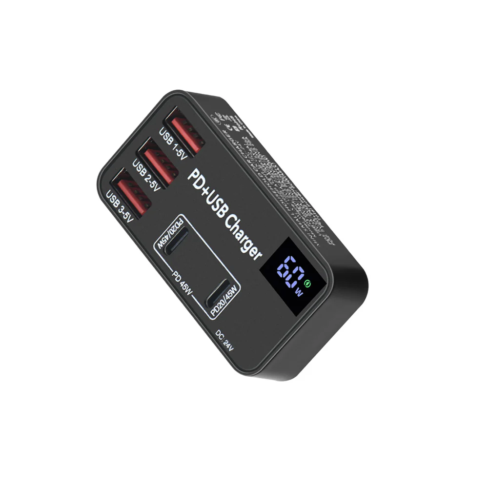 CHR-H988 | Smart Multi Charger With Display And Powerful Output - Image 7