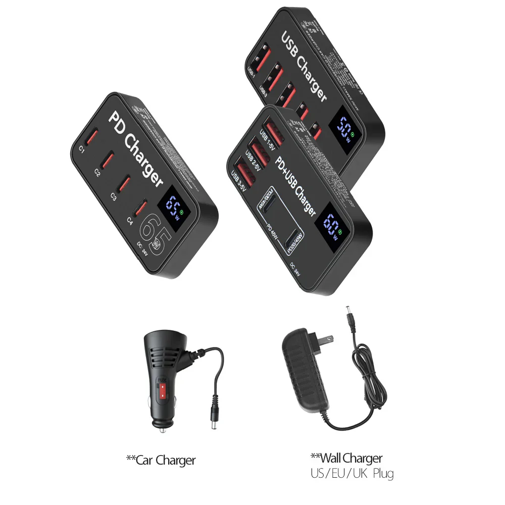 CHR-H988 | Smart Multi Charger With Display And Powerful Output - Image 9