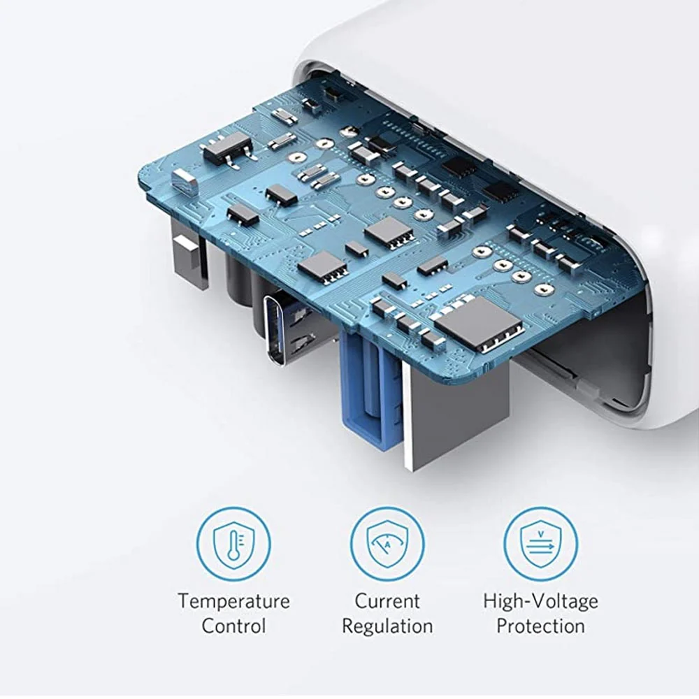 CHR-MT02B | 38W 2 Ports QC 3.0 PD 20W Multiple USB Charger - Image 4