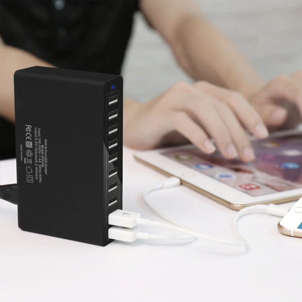 CHR-MT10 | 60W 10 Ports Multi USB Charger Station - Image 5