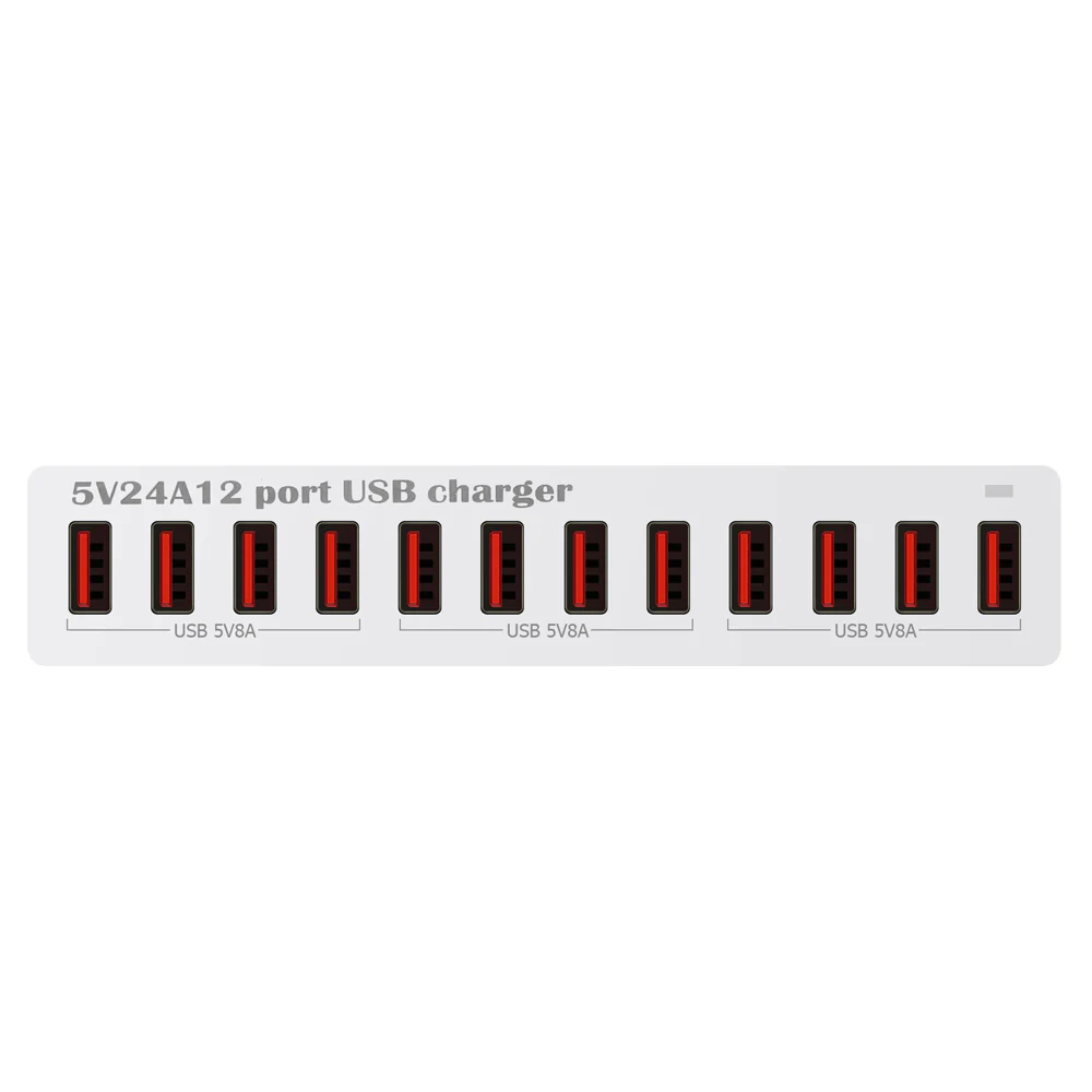 CHR-MT12 | 150W 12 Port Smart IC USB Multi Charging Station - Image 3