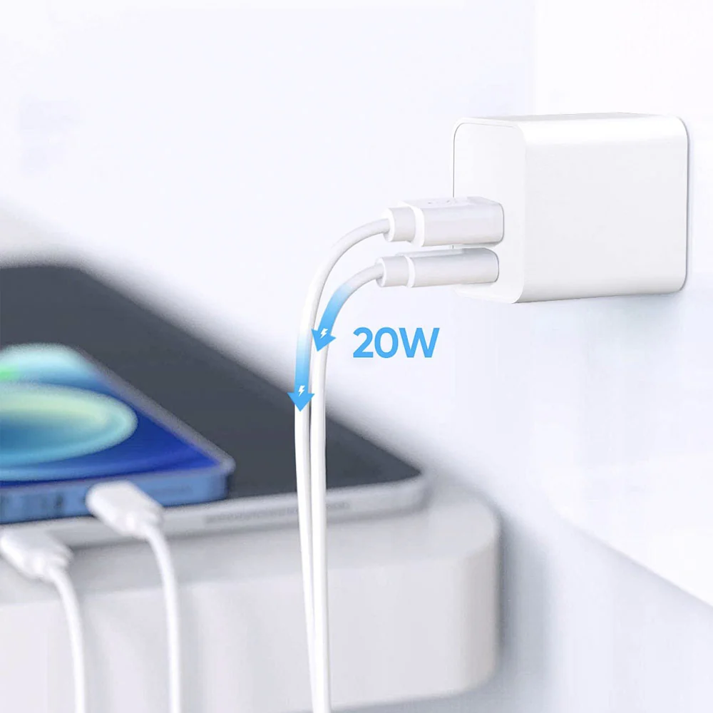 CHR-WA1 | PD20W QC 3.0 Type-C USB-C Wall Power Charger Fast Charger | EU / UK / US Plug - Image 3