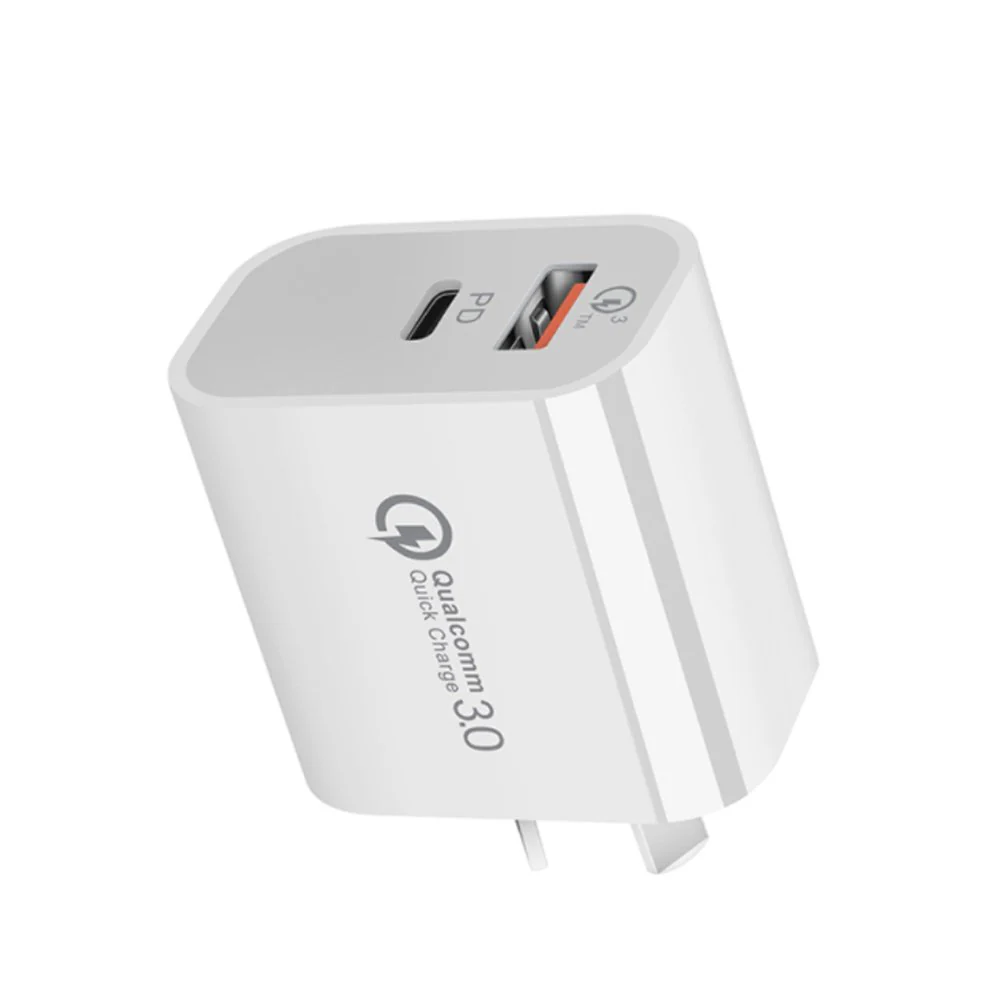 CHR-WA1 | PD20W QC 3.0 Type-C USB-C Wall Power Charger Fast Charger | EU / UK / US Plug - Image 7