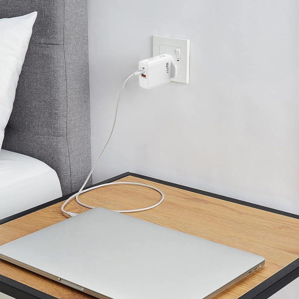 CHR-WA2 | PD65W QC3.0 Type-C USB-C GaN Wall Power Charger Fast Charger | EU / UK / US Plug - Image 3