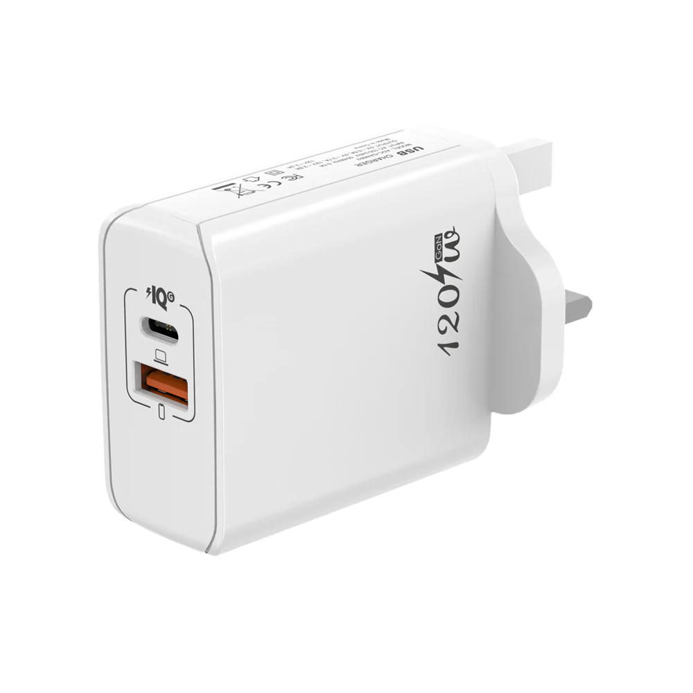 CHR-WA2 | PD65W QC3.0 Type-C USB-C GaN Wall Power Charger Fast Charger | EU / UK / US Plug - Image 6