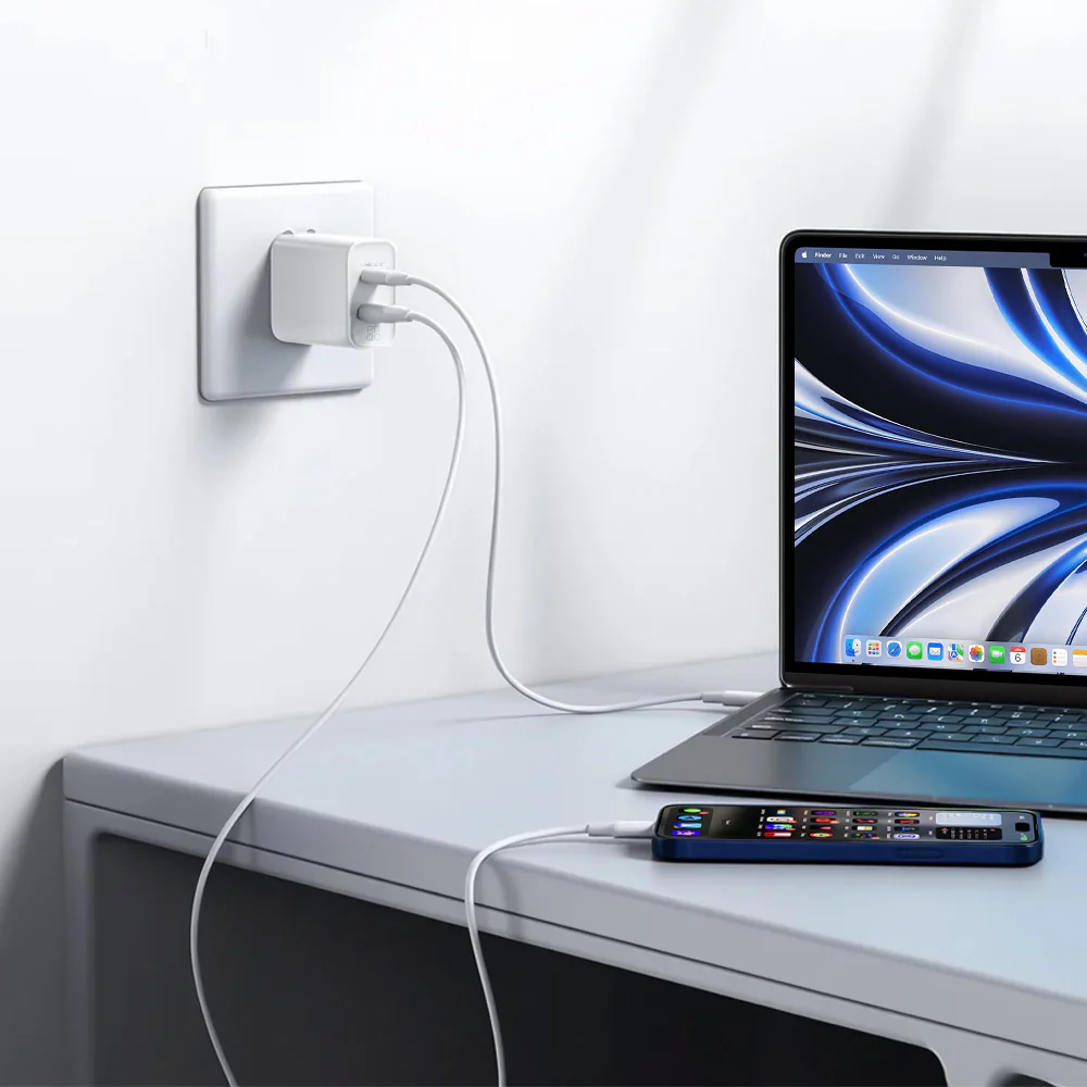 CHR-WA6 | 65W & 45W 2-Port GaN Wall Power Charger Fast Charger | AU / EU / UK / US Plug - Image 3