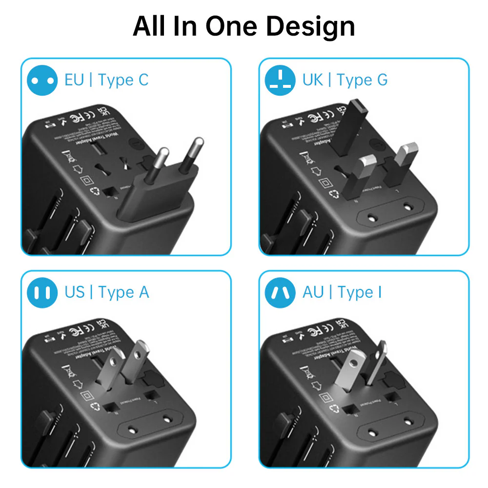 CHR-WLG2 | 35W GaN Worldwide Wall Power Charger Fast Charger - Image 3