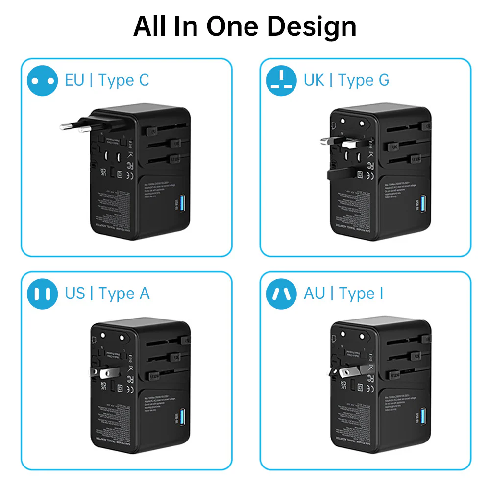 CHR-WLG3 | 65W GaN Worldwide Wall Power Charger Fast Charger - Image 3