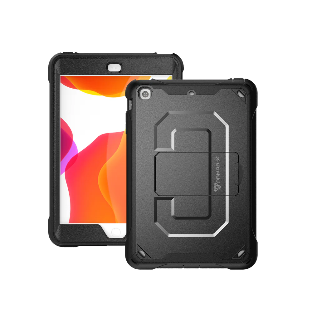CLN-iPad-MN3 | iPad mini 3 / mini 2 / mini 1 | Dual layers shockproof rugged case with kick-stand - Image 5