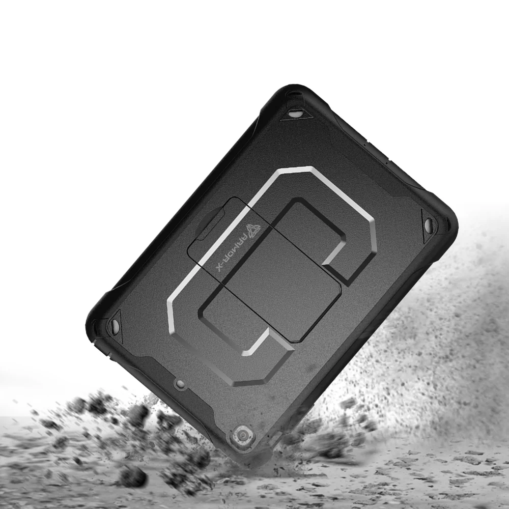 CLN-iPad-MN3 | iPad mini 3 / mini 2 / mini 1 | Dual layers shockproof rugged case with kick-stand - Image 7
