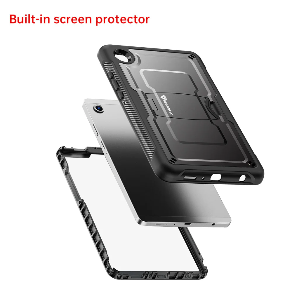 CLN-SS-X135 | Samsung Galaxy Tab A11 ( 8.7" ) SM-X133 X135 / A9 ( 8.7" ) | Dual layers shockproof rugged case with kick-stand - Image 2